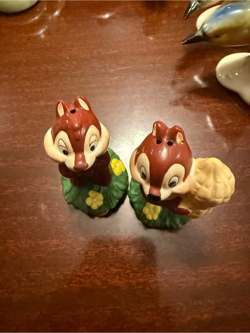 Vintage Disney Chip N Dale Salt & Pepper Shakers - Picture 2 of 3
